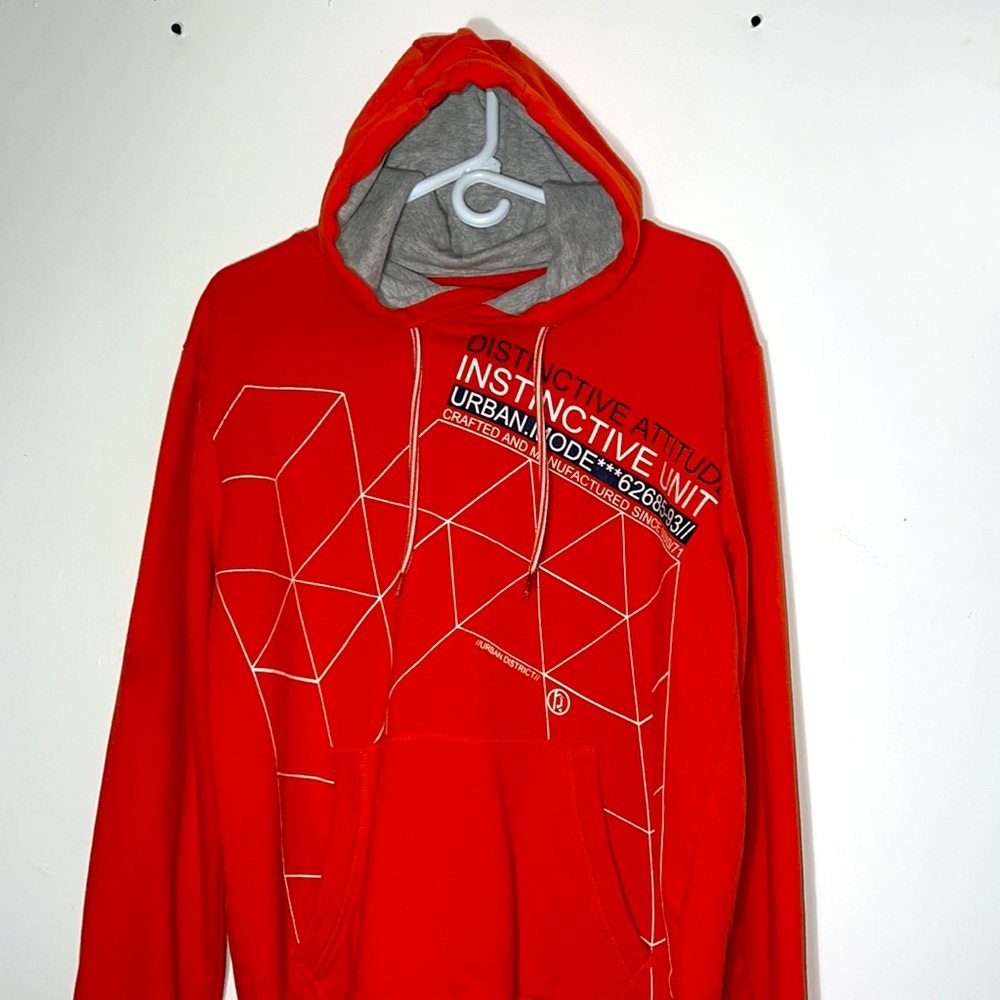Orange Hoodie